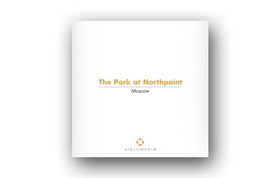 Рекламный буклет компании «AIG Lincoln», представляющий проект «The Park at Northpoint»